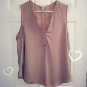 H&M sleeveless blouse